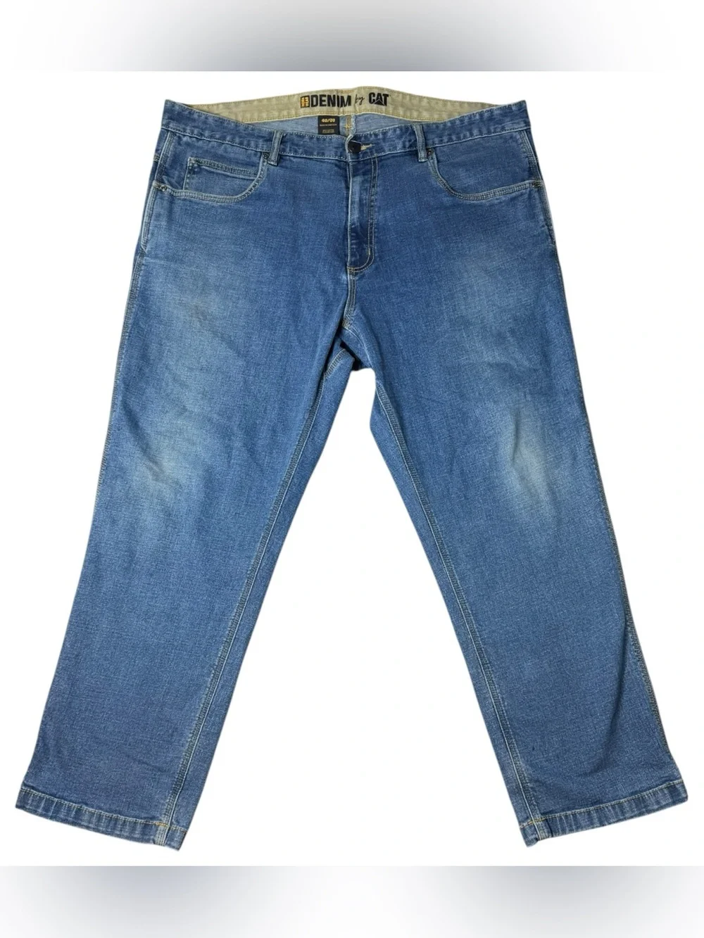 CAT Caterpillar Denim Straight Leg Stretch Jeans 40x30